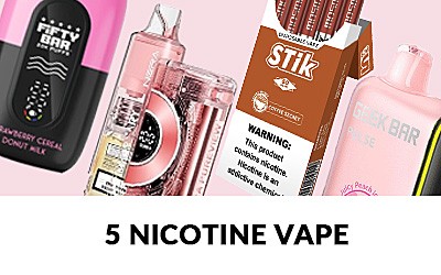 5 Nicotine Vape