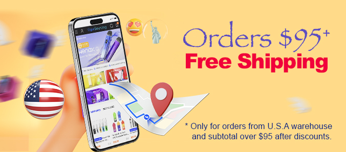 Free shipping for orders $95+ Free shipping for orders $95+