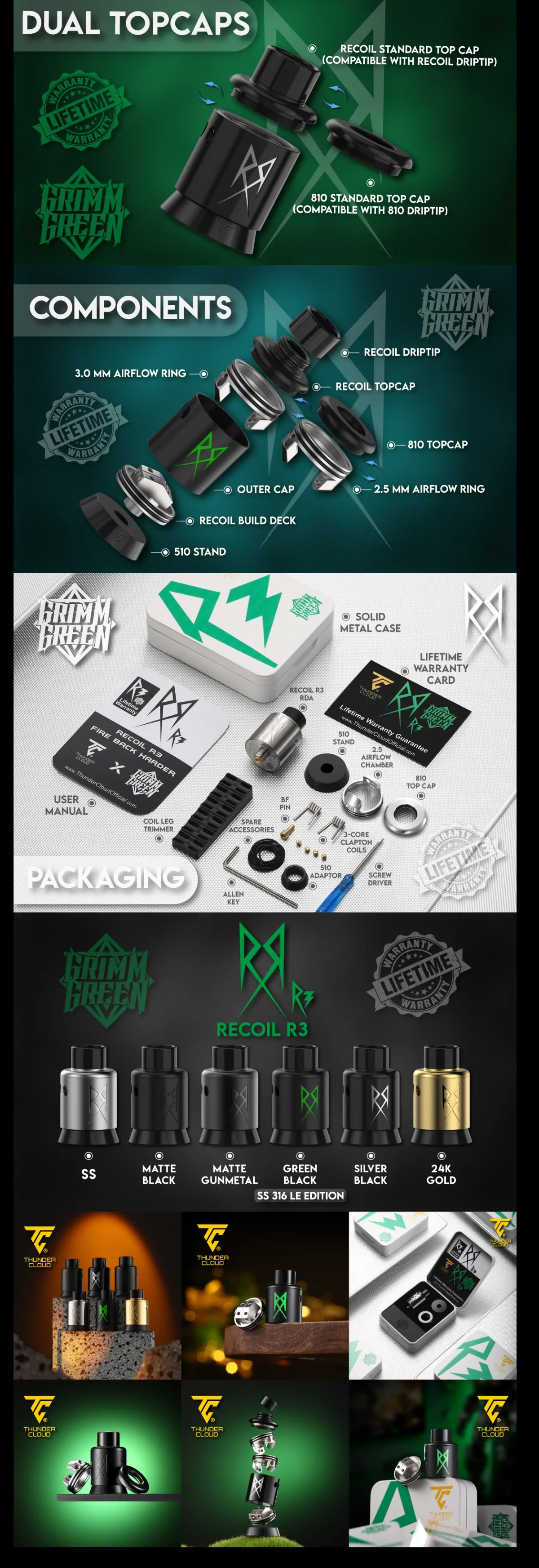 thunder cloud x grimmgreen recoil r3 rda for sale thunder cloud x grimmgreen recoil r3 rda for sale