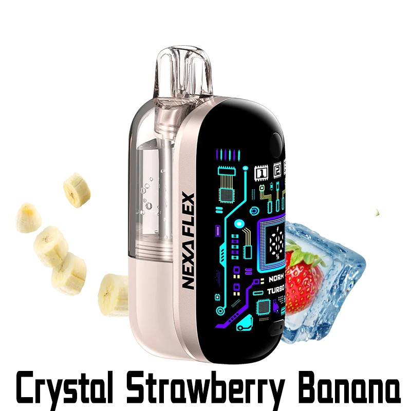 (crystal) strawberry banana nexa flex