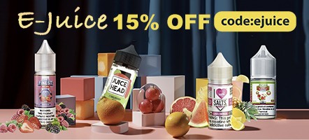 USA e-juice 15% off
