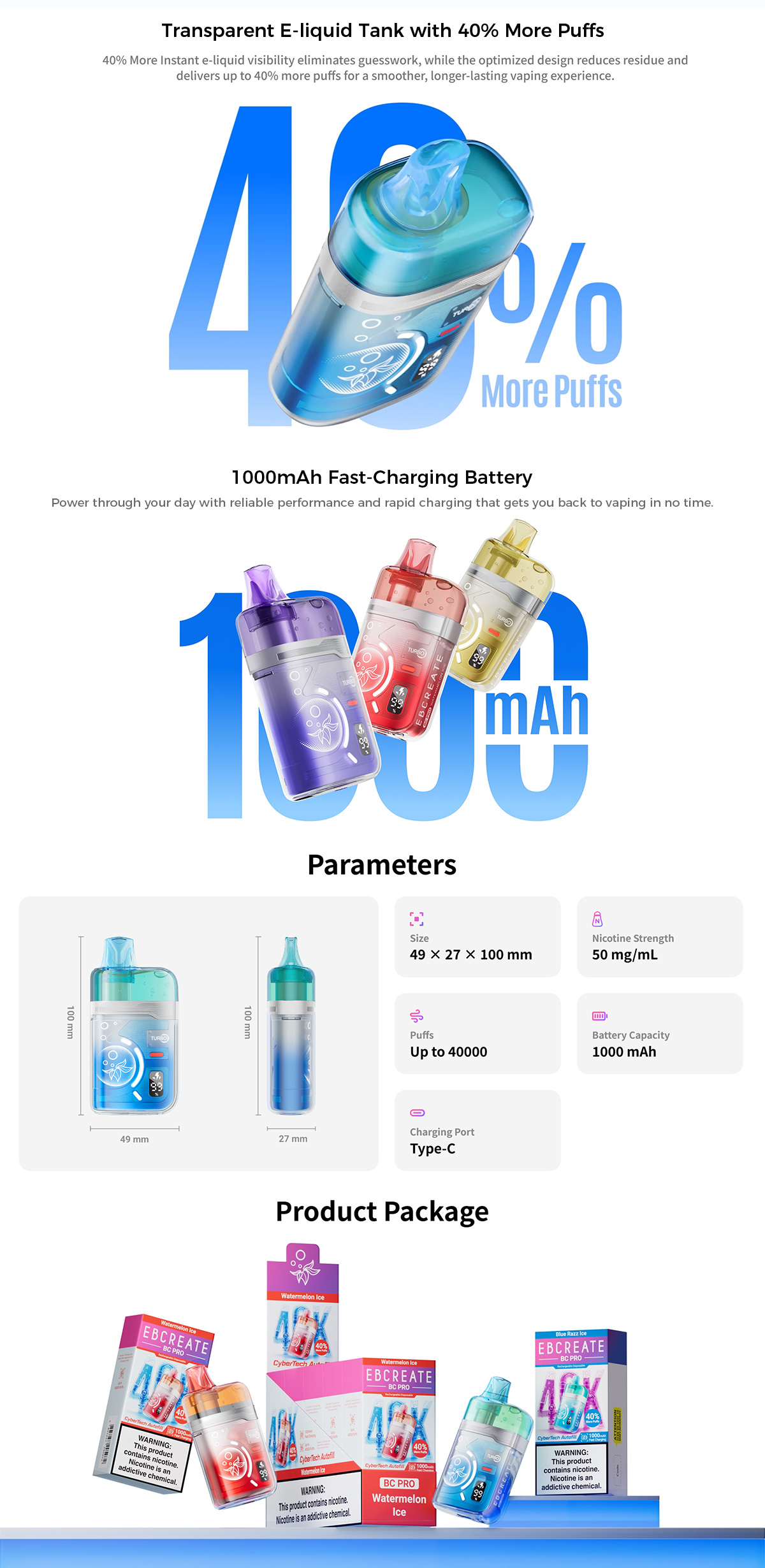 ebcreate bc pro 40k hot sale ebcreate bc pro 40k hot sale