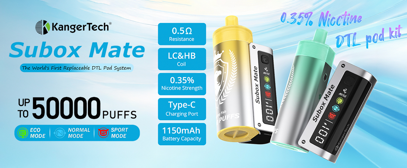 Kanger Subox Mate 50K D-Pod Disposable Vape