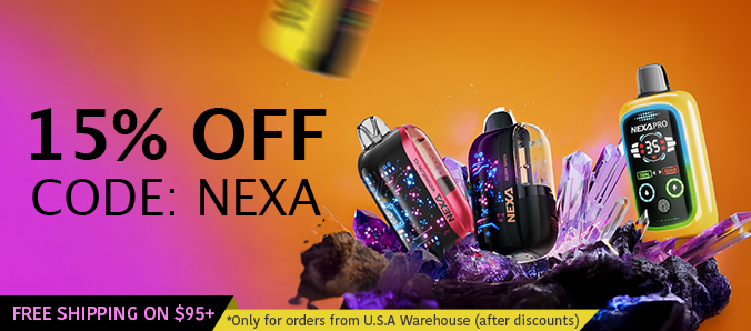 NEXA Disposable Vapes 15% NEXA Disposable Vapes 15%