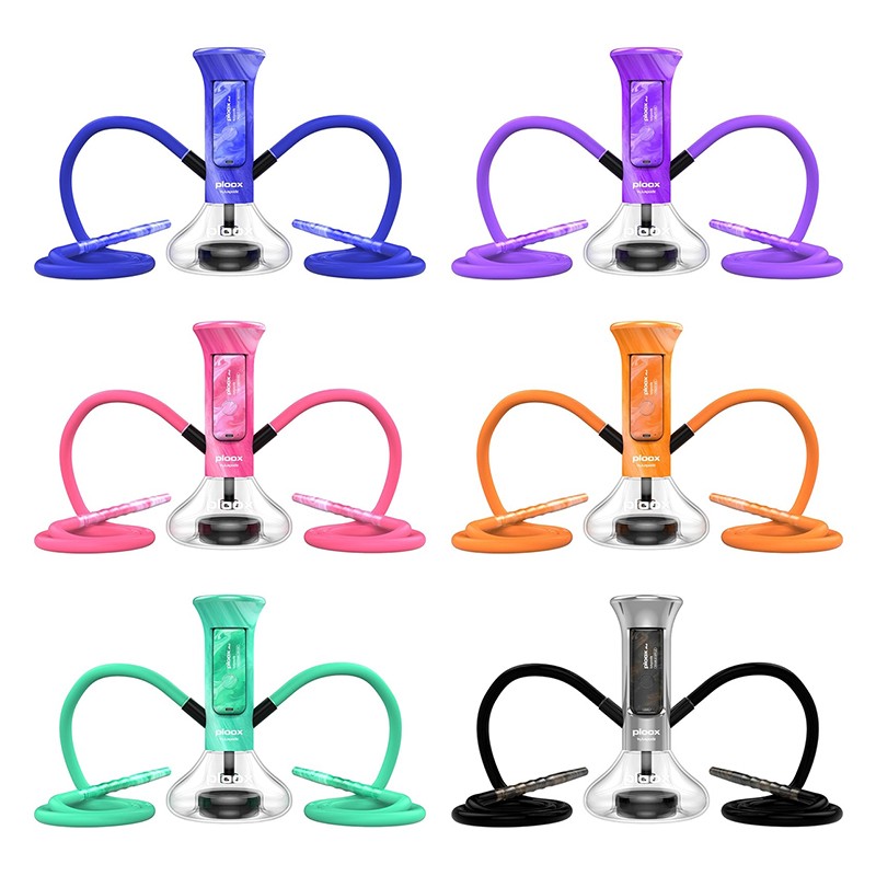 ploox nest portable hookah all colors