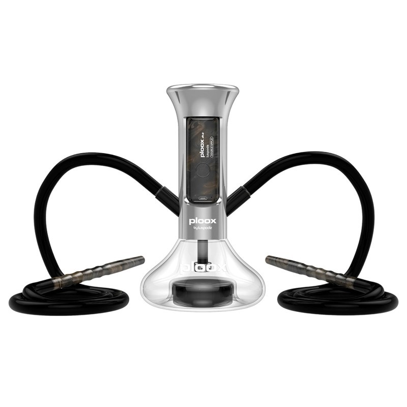 silver ploox nest portable hookah