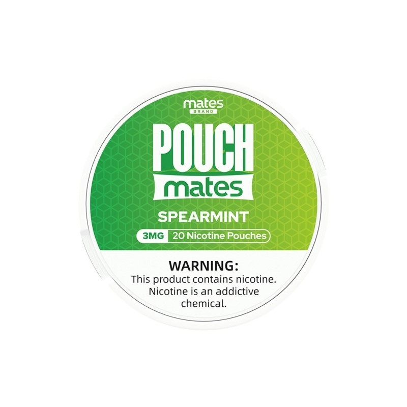 spearmint mates brand pouchmate nicotine pouches