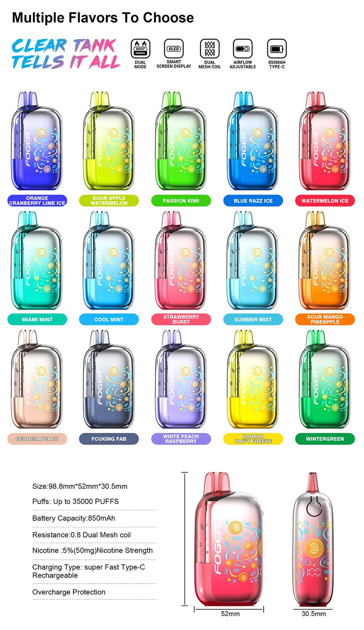 foger bit 35k for sale