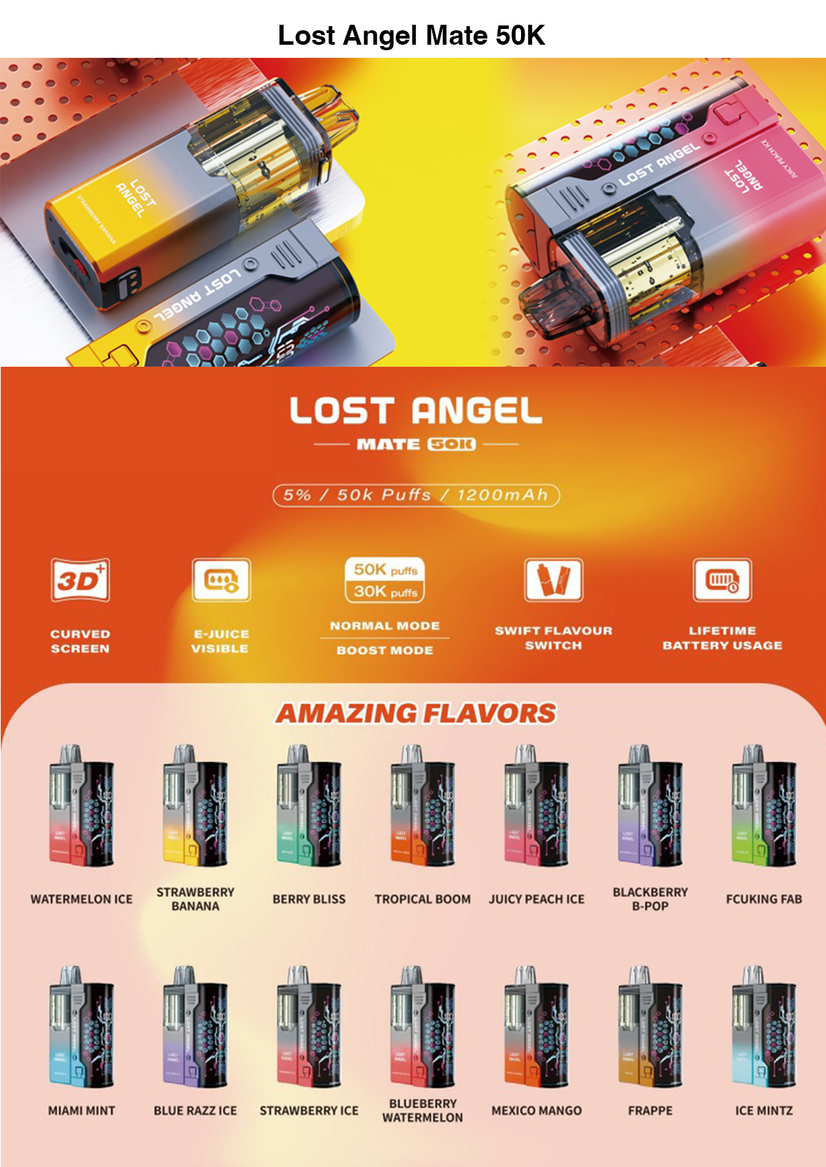 top lost angel mate 50k