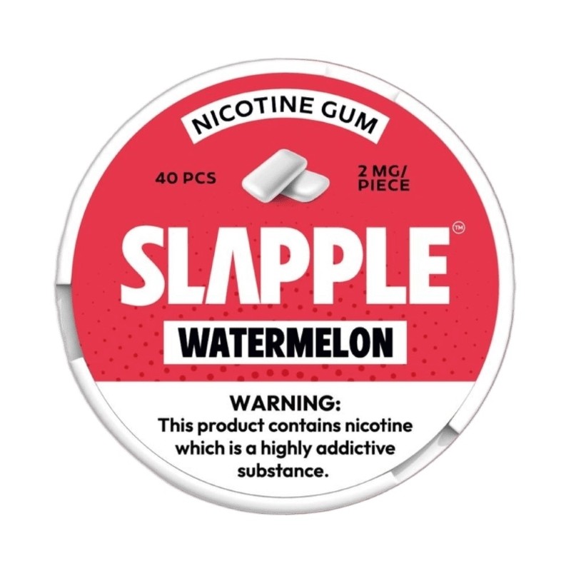watermelon slapple nicotine gum