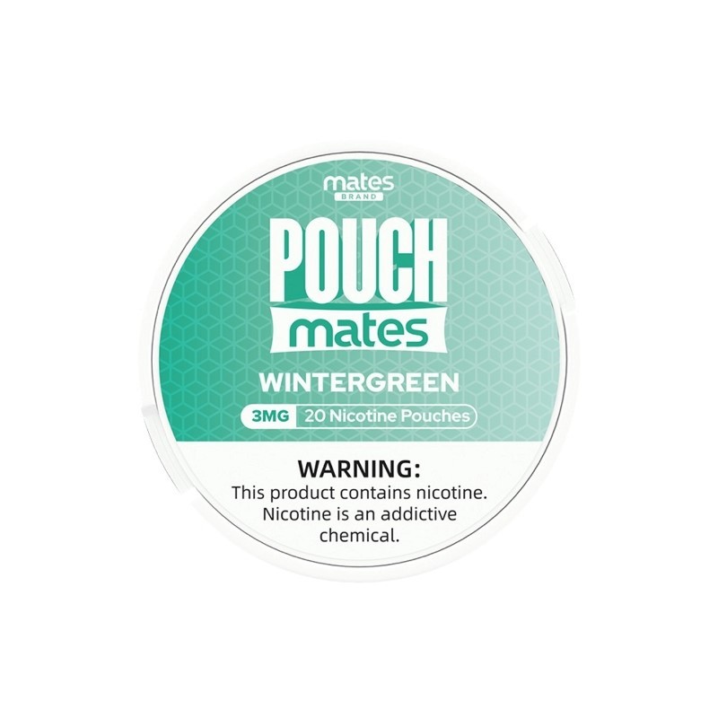 wintergreen mates brand pouchmate nicotine pouches